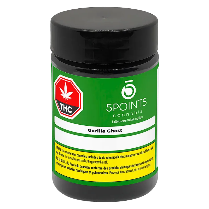5 Points Cannabis 7 g Gorilla Ghost Flower