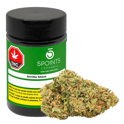 5 Points Cannabis 7 g Gorilla Ghost Flower