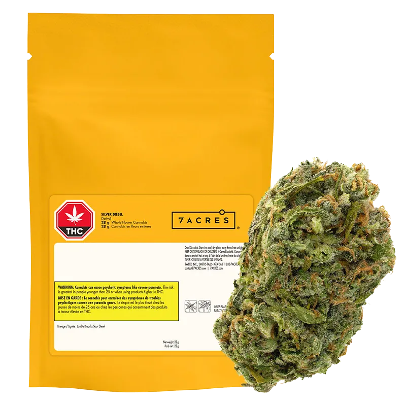 7ACRES 28 g Silver Diesel Flower