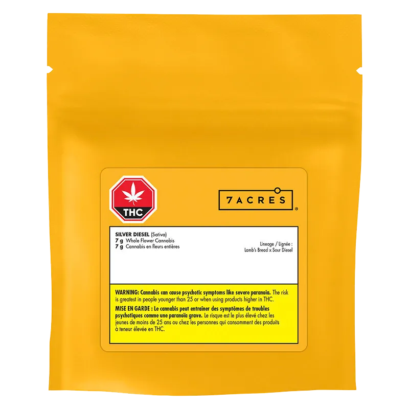 7ACRES 7 g Silver Diesel Flower