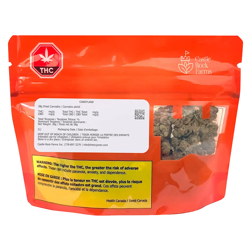 Castle Rock Farms 28 g Candyland Flower