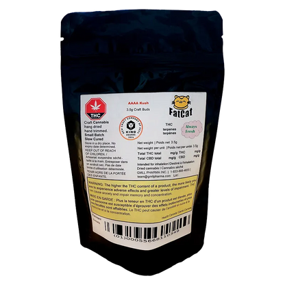 FatCat 3.5 g AAAA Kush Flower