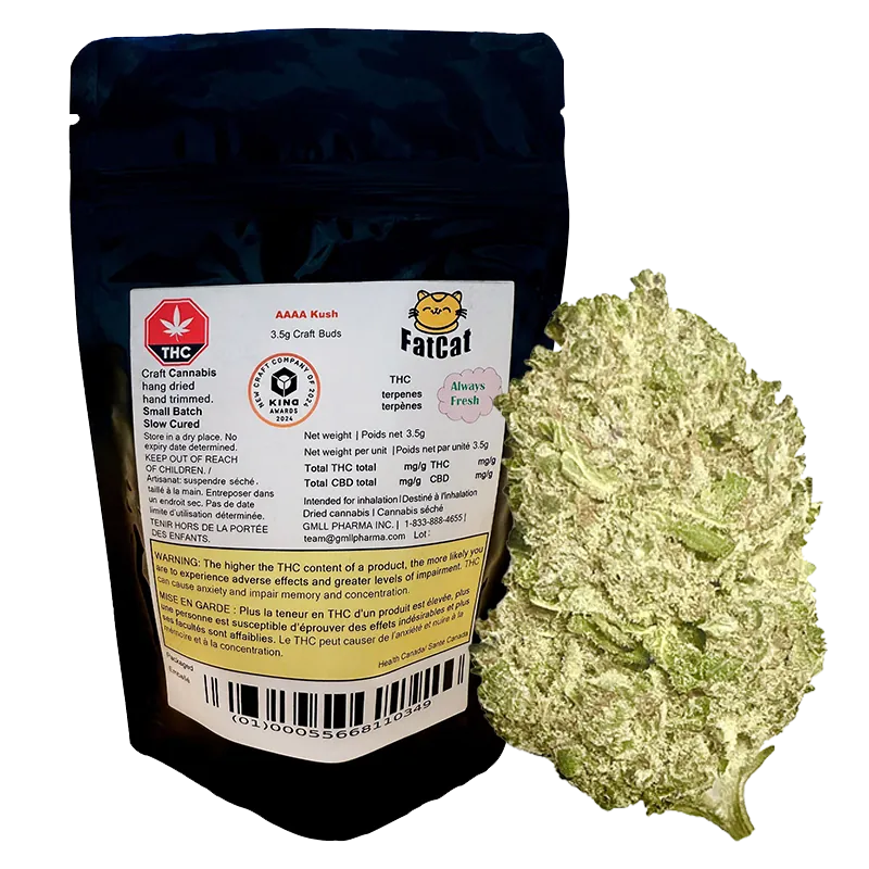 FatCat 3.5 g AAAA Kush Flower