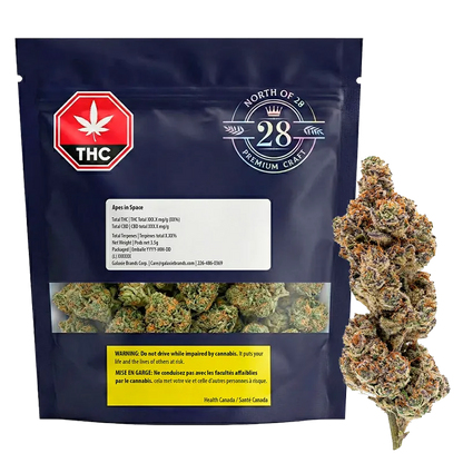 North of 28 3.5 g Apes in Space Flower