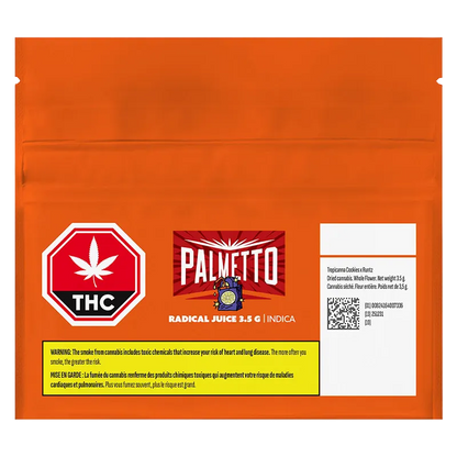 Palmetto 3.5 g Radical Juice Flower