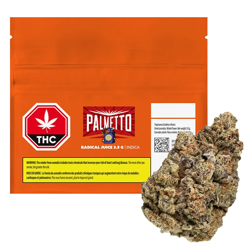 Palmetto 3.5 g Radical Juice Flower