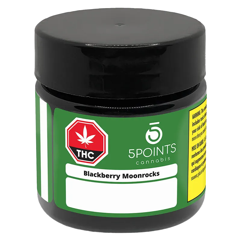 5 Points Cannabis 3.5 g Blackberry Moonrocks Flower