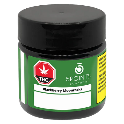 5 Points Cannabis 3.5 g Blackberry Moonrocks Flower