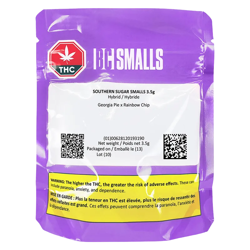 BC Smalls 3.5 g Southern Sugar Smalls Flower