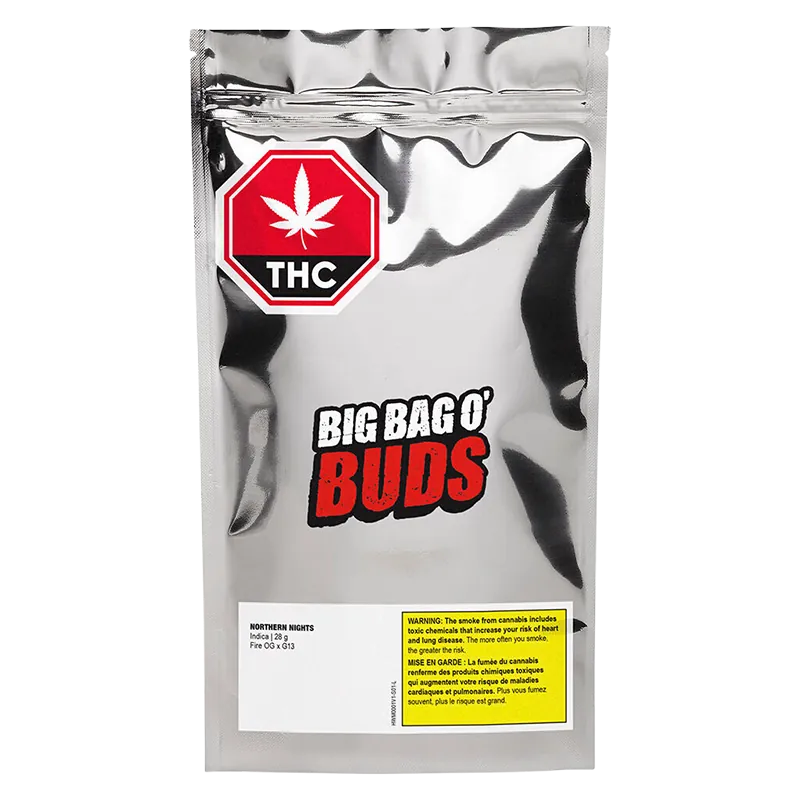 Big Bag O' Buds 28 g Northern Nights Flower