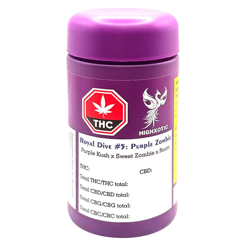HighXotic 14 g Royal Dive #5: Purple Zombie Flower