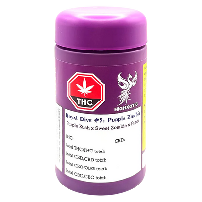 HighXotic 14 g Royal Dive #5: Purple Zombie Flower