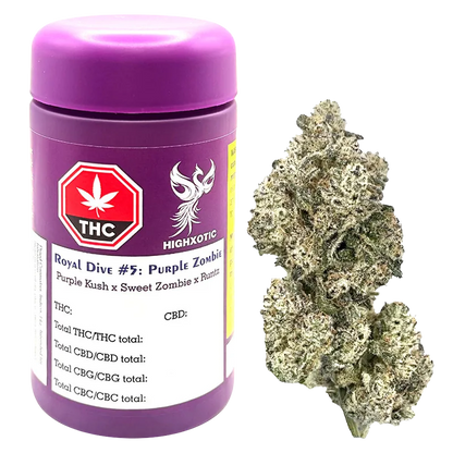 HighXotic 14 g Royal Dive #5: Purple Zombie Flower