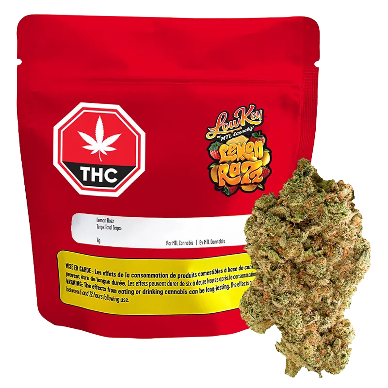 LowKey by MTL Cannabis 7 g Lemon Razz Flower