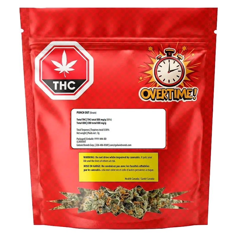 OVERTIME 7 g Punch Out Flower