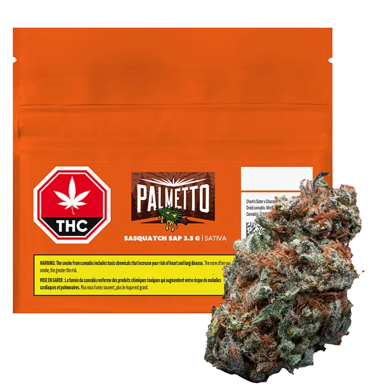 Palmetto 3.5 g Sasquatch Sap Flower