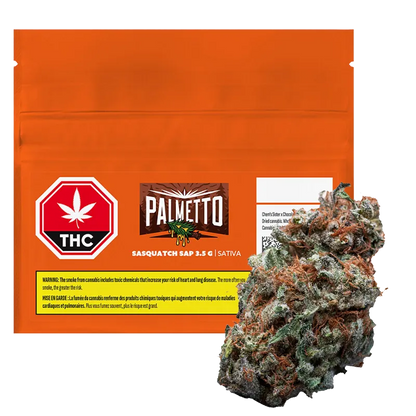 Palmetto 3.5 g Sasquatch Sap Flower