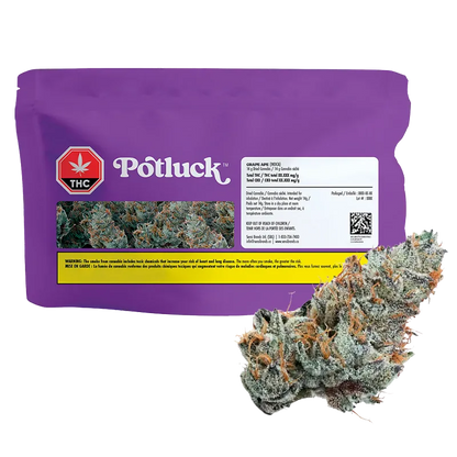 Potluck 14 g Grape Ape Flower