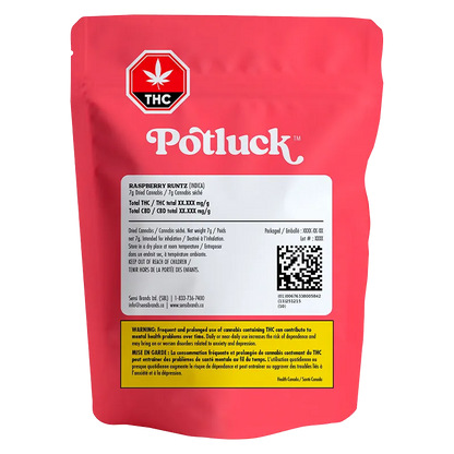 Potluck 7 g Raspberry Runtz Flower