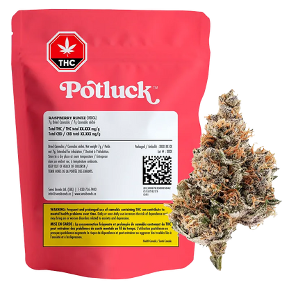 Potluck 7 g Raspberry Runtz Flower