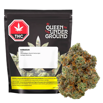 Queen of the Underground 28 g Bubblegum Flower