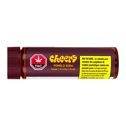 Cheers Cannabis 3.5 g Pomelo Soda PR 10 x 0.35 g Pre-Rolls