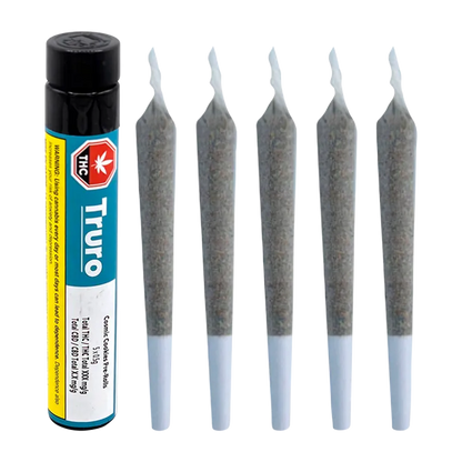 Truro 2.5 g Cosmic Cookies PR 5 x 0.5 g Pre-Rolls