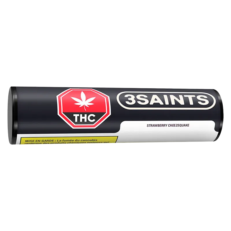 3Saints 3.5 g Strawberry Cheezequake PR 10 x 0.35 g Pre-Rolls