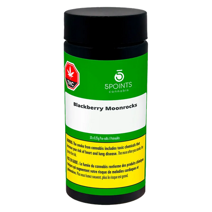 5 Points Cannabis 3.5 g Blackberry Moonrocks PR 10 x 0.35 g Pre-Rolls
