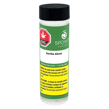 5 Points Cannabis 2 g Gorilla Ghost PR 2 x 1 g Pre-Rolls