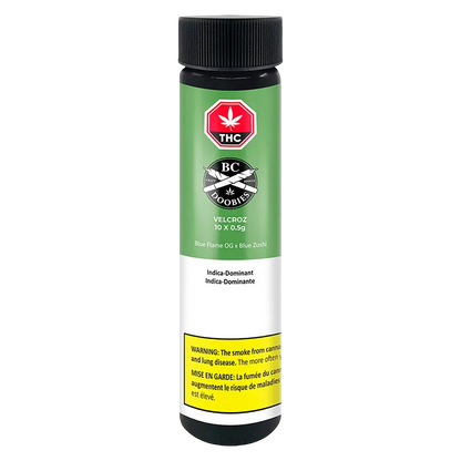 BC Doobies 5 g VelcroZ PR 10 x 0.5 g Pre-Rolls