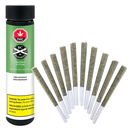 BC Doobies 5 g VelcroZ PR 10 x 0.5 g Pre-Rolls