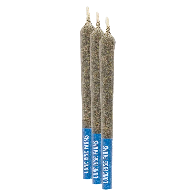 Lune Rise Farms 1.5 g Peanut Butter Breath PR 3 x 0.5 g Pre-Rolls