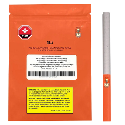 OHJA 3.5 g Mandarin Dream PR 10 x 0.35 g Pre-Rolls