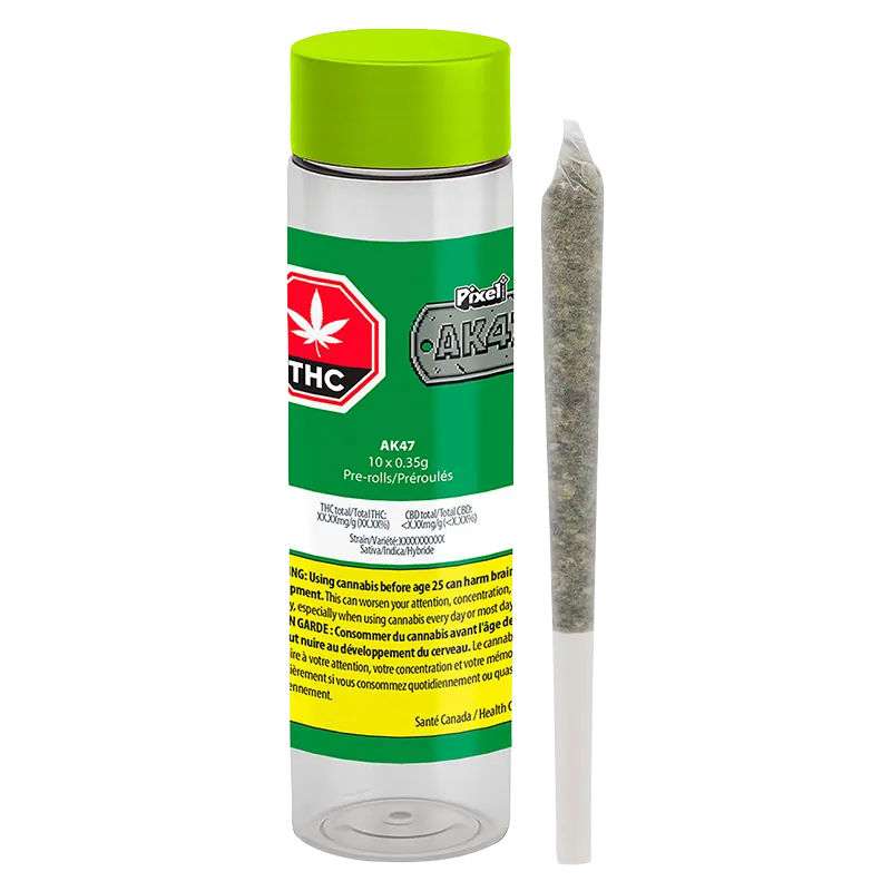 PIXEL 3.5 g AK 47 PR 10 x 0.35 g Pre-Rolls