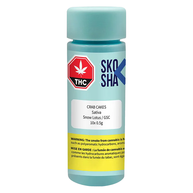 SKOSHA 5 g Crab Cakes PR 10 x 0.5 g Pre-Rolls