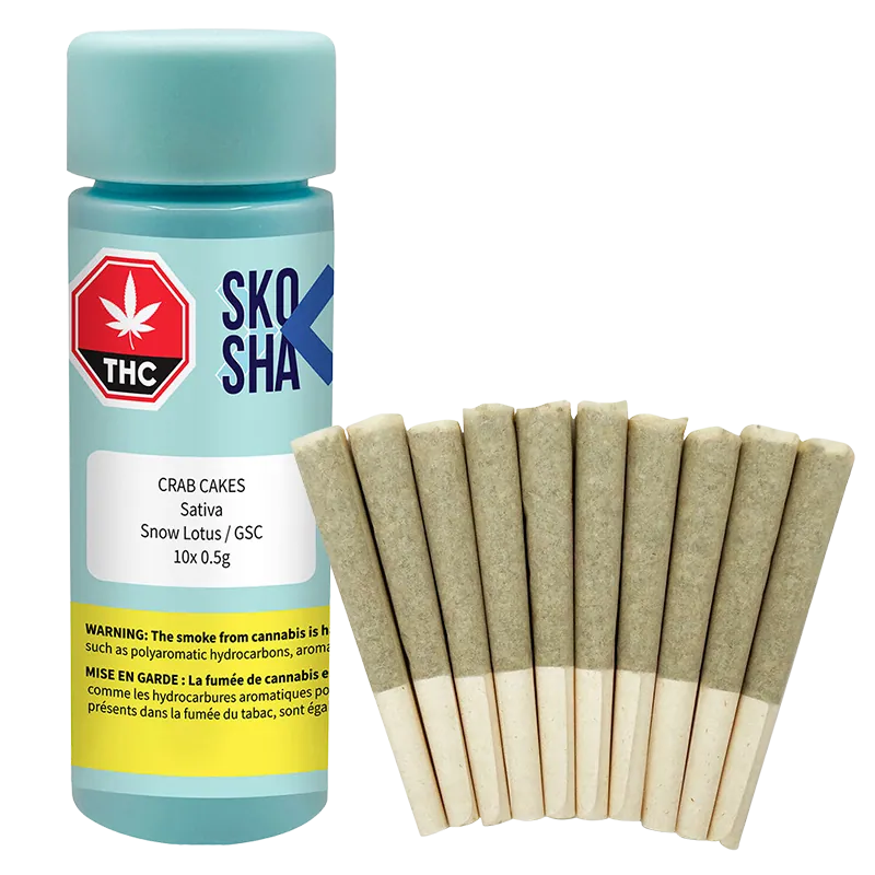 SKOSHA 5 g Crab Cakes PR 10 x 0.5 g Pre-Rolls