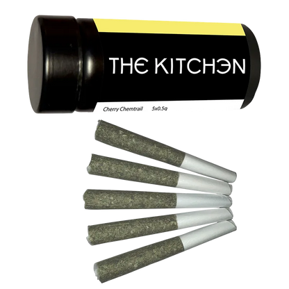 The Kitchen 2.5 g Cherry Chemtrail PR 5 x 0.5 g Pre-Rolls