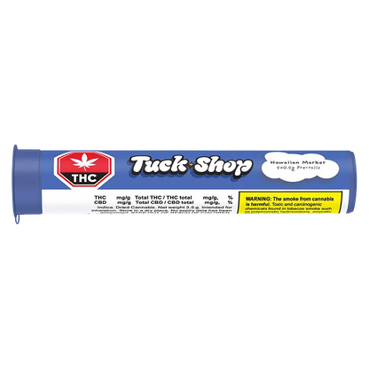 Tuck Shop 2.5 g Hawaiian Marker PR 5 x 0.5 g Pre-Rolls