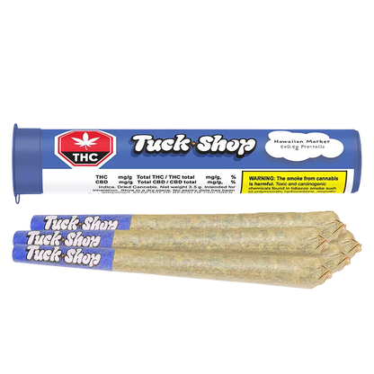 Tuck Shop 2.5 g Hawaiian Marker PR 5 x 0.5 g Pre-Rolls