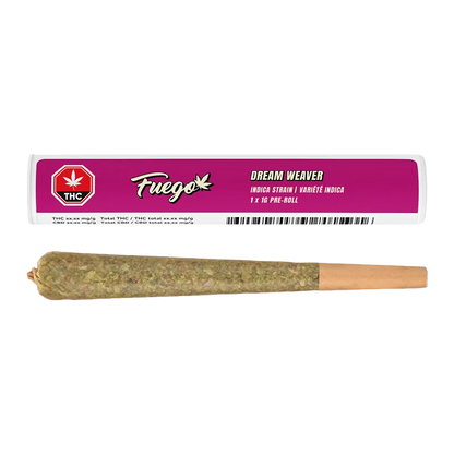 Fuego 1 g Dream Weaver Indica PR 1 x 1 g Pre-Rolls
