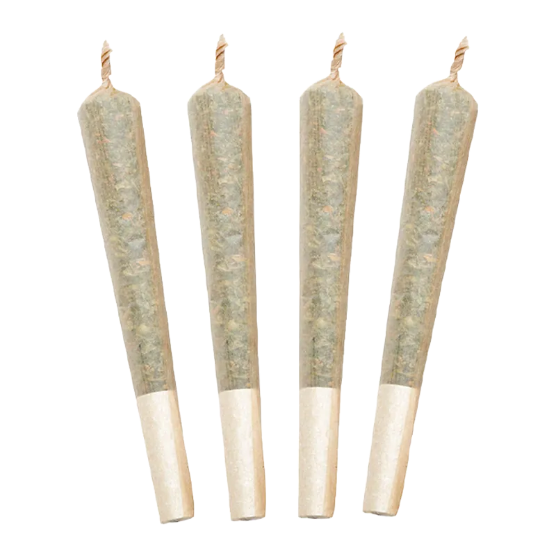 Happy & Stoned 2 g Blueberry Haze PR 4 x 0.5 g Pre-Rolls