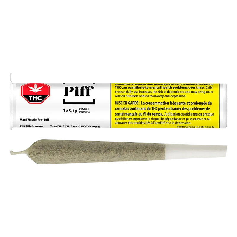 Piff 0.5 g Maui Wowie PR 1 x 0.5 g Pre-Rolls