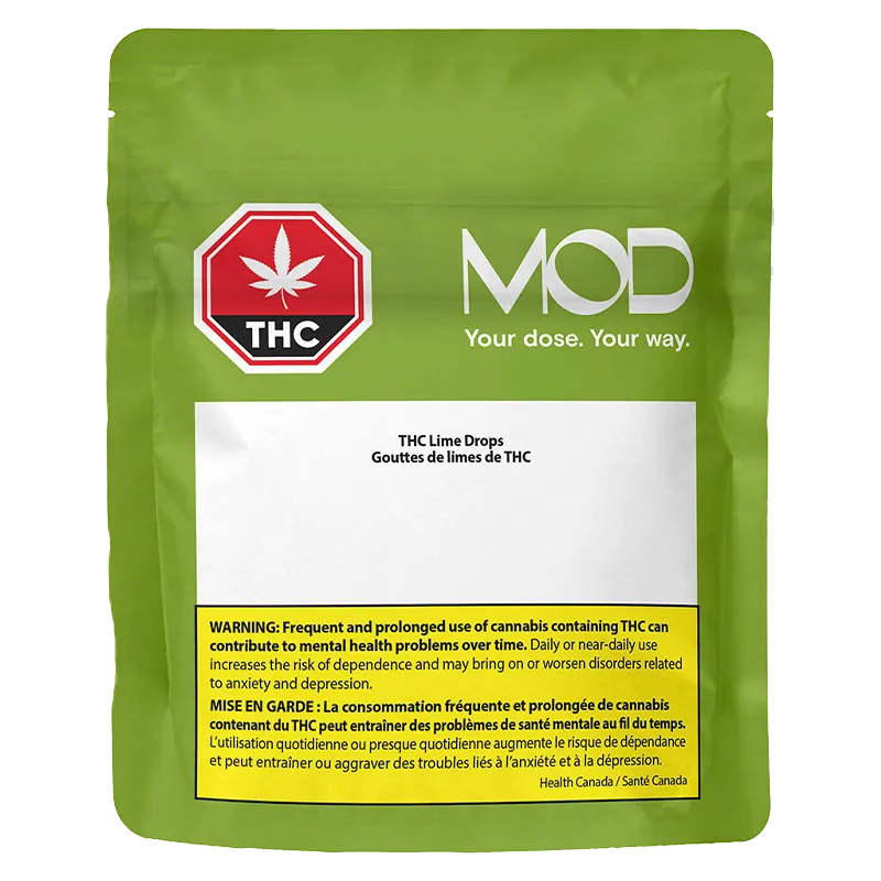 MOD 2 ml THC Lime Drops Oils & Caps