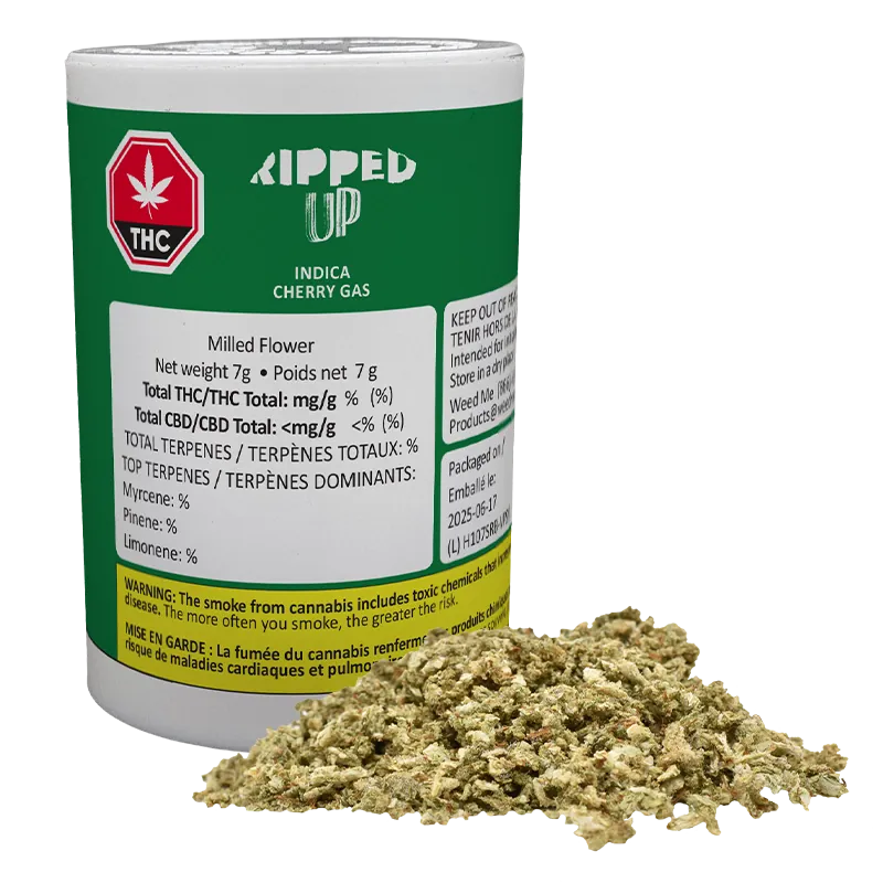 Ripped 7 g Cherry Gas Milled Milled Flower