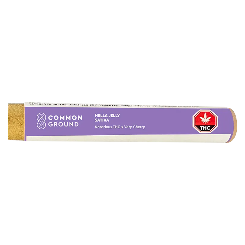 Common Ground 2 g Hella Jelly PR 2 x 1 g Pre-Rolls