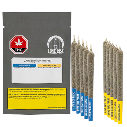 Lune Rise Farms 5 g Farmers' Market PR 10 x 0.5 g Pre-Rolls