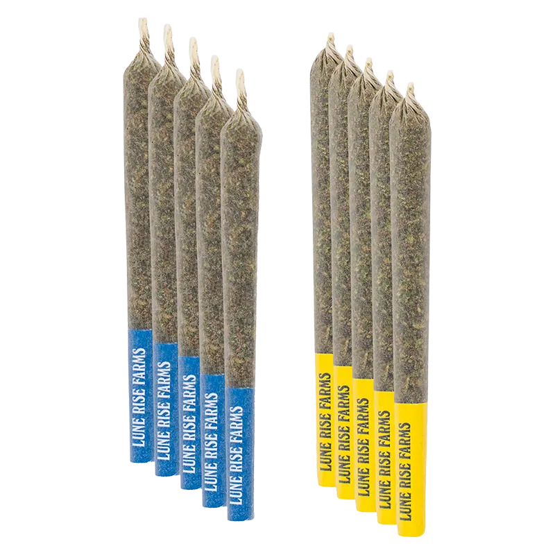 Lune Rise Farms 5 g Farmers' Market PR 10 x 0.5 g Pre-Rolls