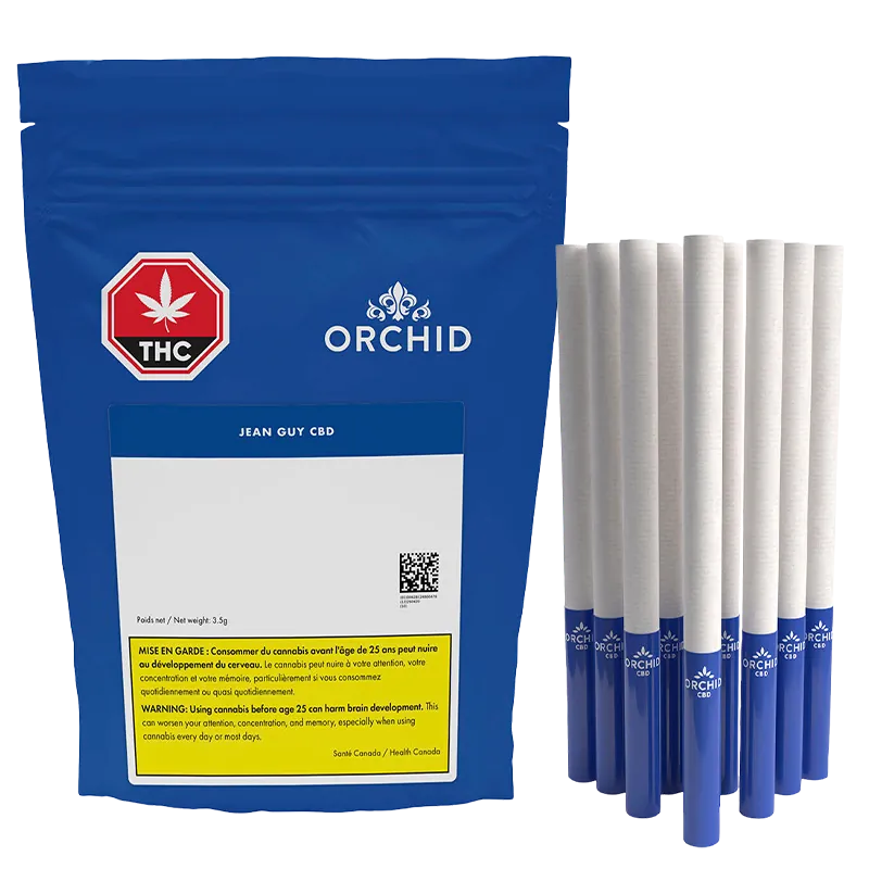 Orchid CBD 3.5 g Jean Guy CBD Flower Sticks PR 10 x 0.35 g Pre-Rolls