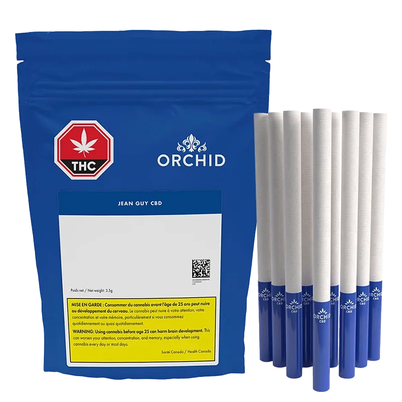 Orchid CBD 3.5 g Jean Guy CBD Flower Sticks PR 10 x 0.35 g Pre-Rolls
